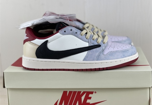 Designer Travis Scott x Fragment x Air Jordan 1 Low TS CM7866 125 36--46